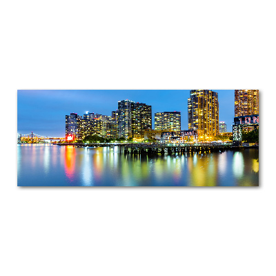 Foto auf Acryl New York bei Nacht