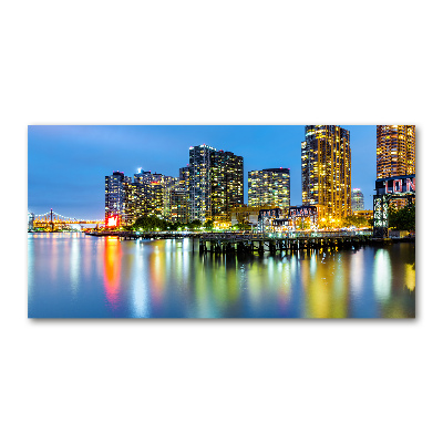 Foto auf Acryl New York bei Nacht