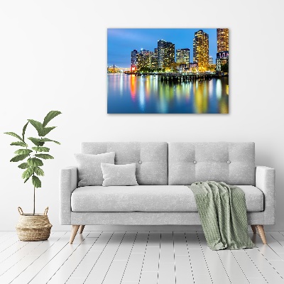 Foto auf Acryl New York bei Nacht