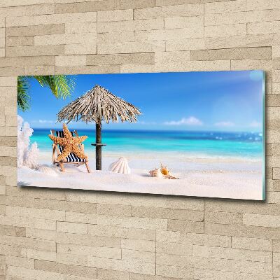 Acrylbild Fotodruck Strandurlaub