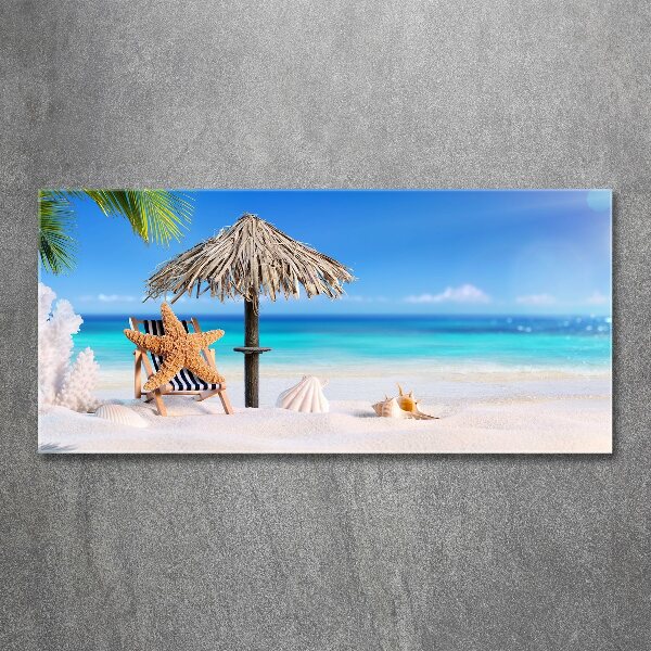 Acrylbild Fotodruck Strandurlaub