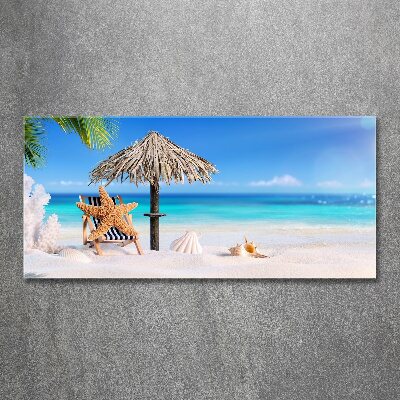 Acrylbild Fotodruck Strandurlaub