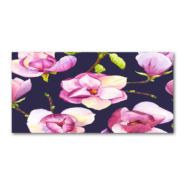 Acrylbild Fotodruck Magnolie