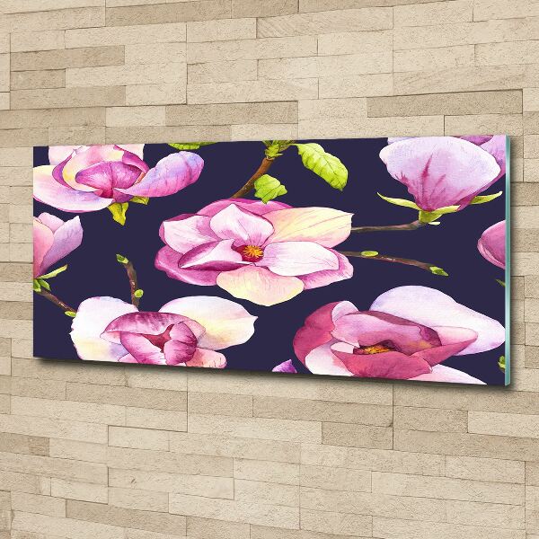 Acrylbild Fotodruck Magnolie