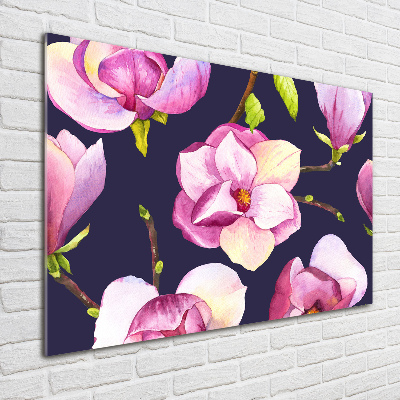 Acrylbild Fotodruck Magnolie