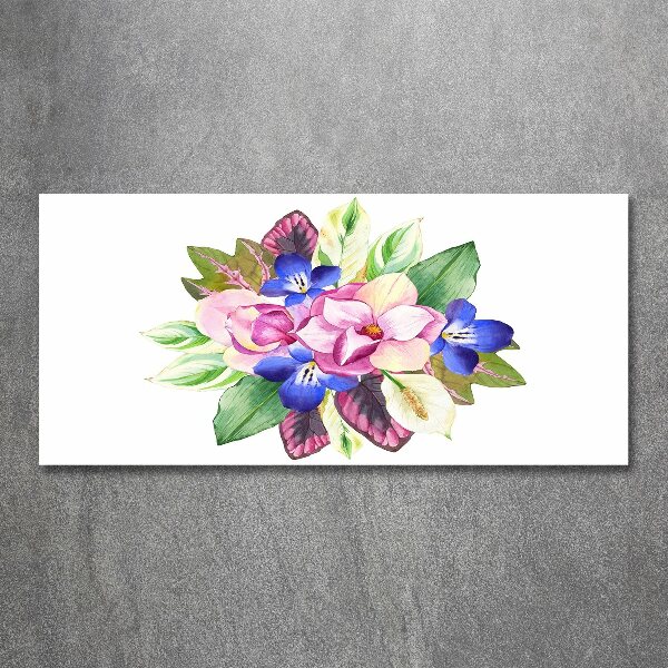 Foto auf Acryl Ein Blumenstrauß