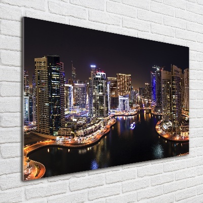Acrylbild Fotodruck Dubai Marina