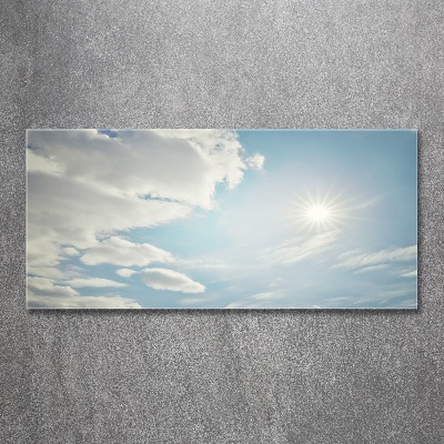 Bild auf Acrylglas Wolken am Himmel