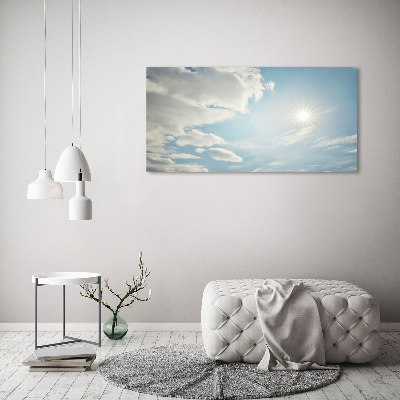 Bild auf Acrylglas Wolken am Himmel