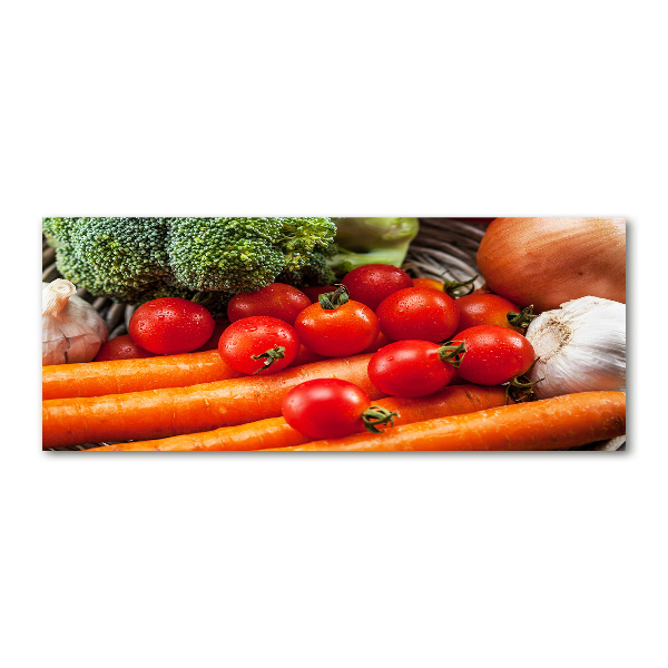 Acrylbild Fotodruck Gemüse