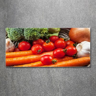 Acrylbild Fotodruck Gemüse