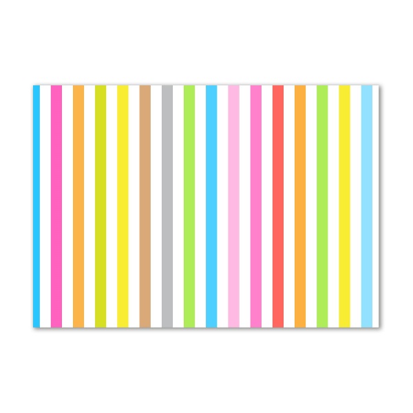 Bild auf Acrylglas Bunte Streifen