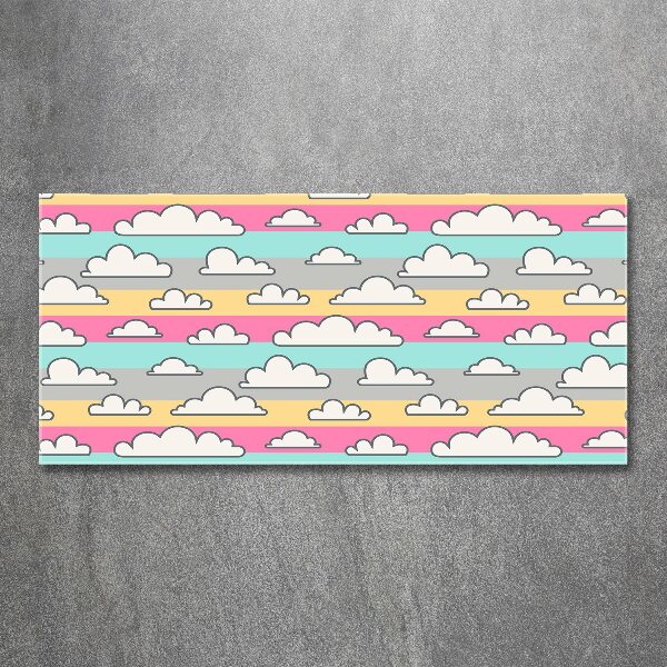 Acrylbild Fotodruck Wolken