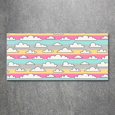 Acrylbild Fotodruck Wolken