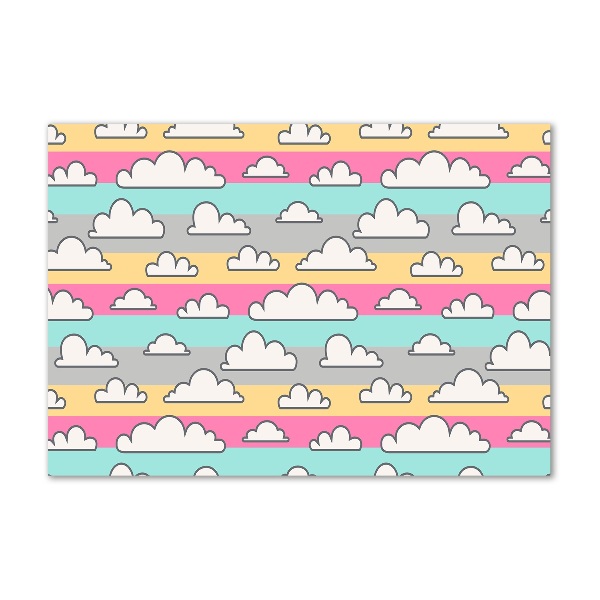 Acrylbild Fotodruck Wolken