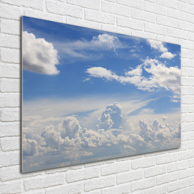 Foto auf Acryl Wolken am Himmel