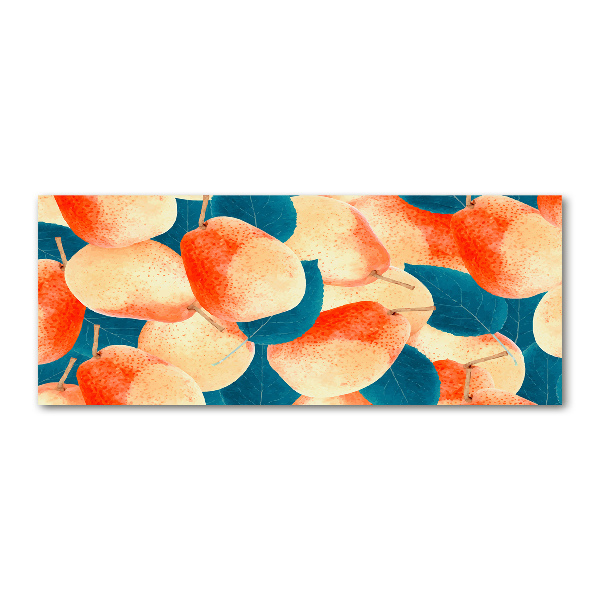 Acrylbild Fotodruck Birnen