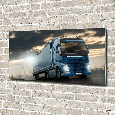 Acrylglas-Druck LKW