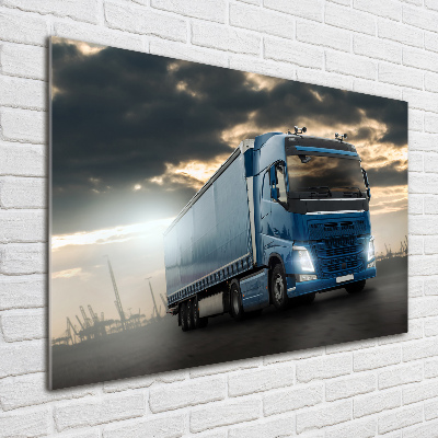 Acrylglas-Druck LKW