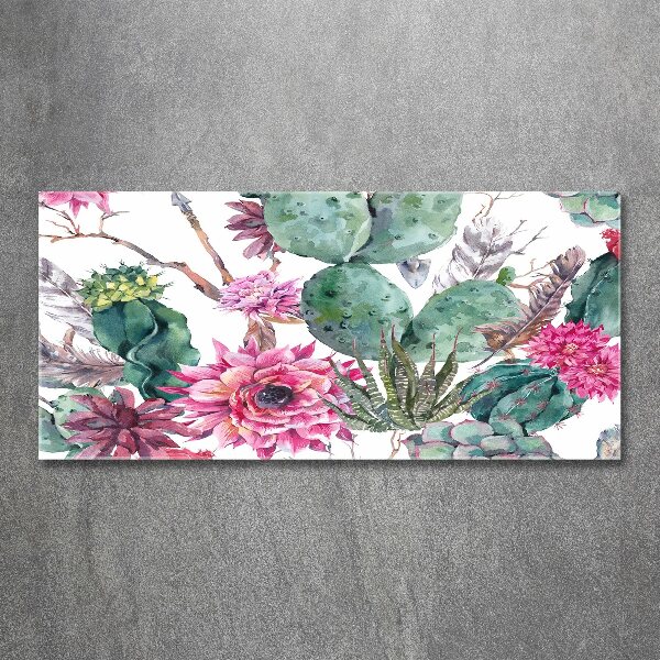 Acrylbild Fotodruck Kakteen