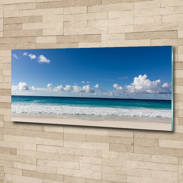 Bild auf Acrylglas Strand der Seychellen