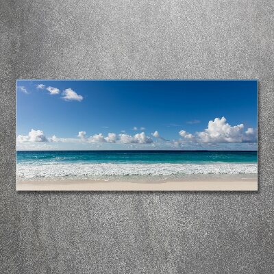 Bild auf Acrylglas Strand der Seychellen