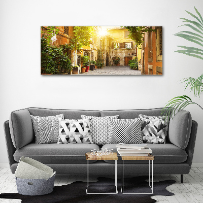 Bild auf Acrylglas Italienische Straßen