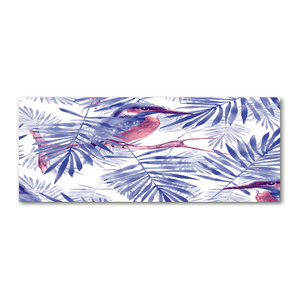 Bild auf Acrylglas Pflanzen und Vögel