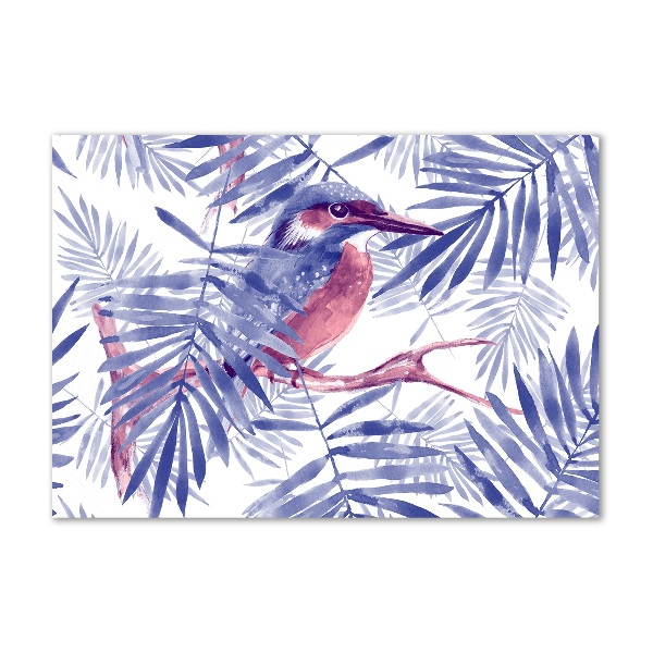 Bild auf Acrylglas Pflanzen und Vögel