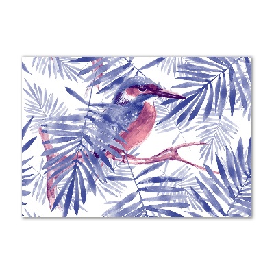 Bild auf Acrylglas Pflanzen und Vögel