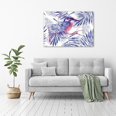 Bild auf Acrylglas Pflanzen und Vögel