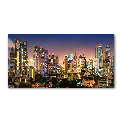 Acrylbild Fotodruck Bangkok bei Nacht