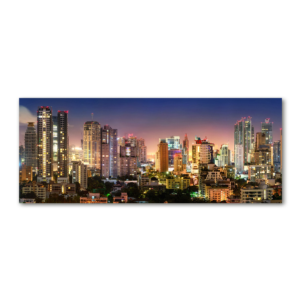 Acrylbild Fotodruck Bangkok bei Nacht