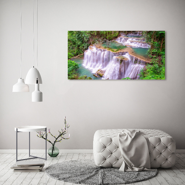 Bild auf Acrylglas Thailand-Wasserfall
