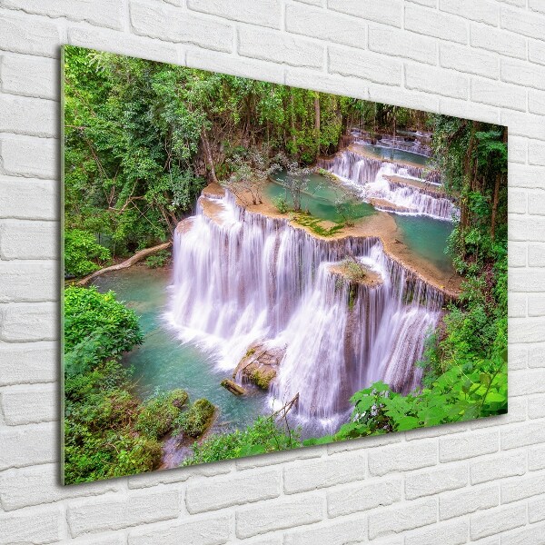 Bild auf Acrylglas Thailand-Wasserfall