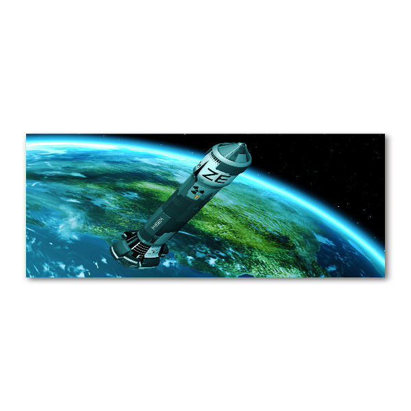 Foto auf Acryl Atomrakete