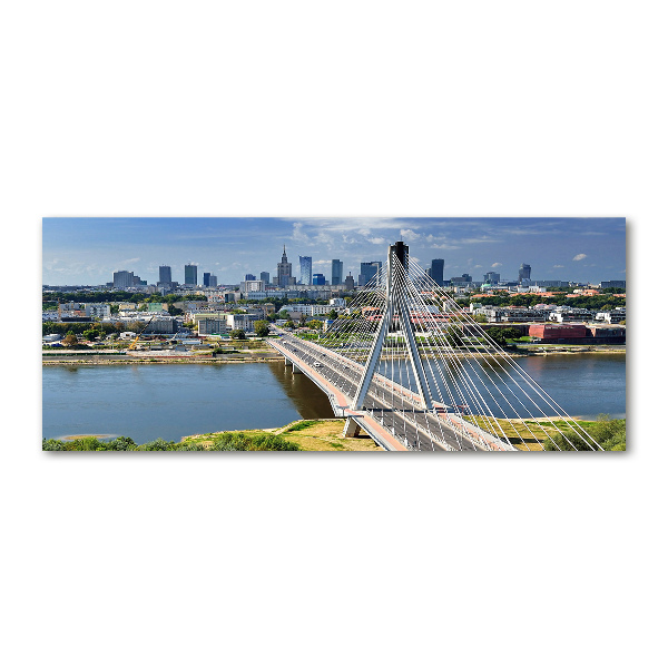 Acrylbild Fotodruck Warschau, Polen