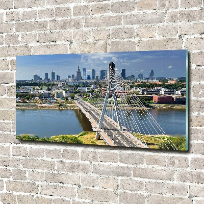 Acrylbild Fotodruck Warschau, Polen