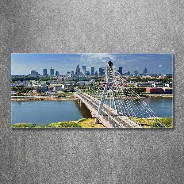 Acrylbild Fotodruck Warschau, Polen