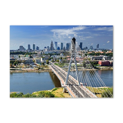 Acrylbild Fotodruck Warschau, Polen