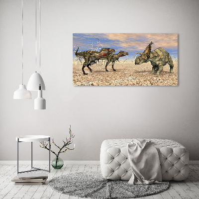 Acrylbild Fotodruck Dinosaurier