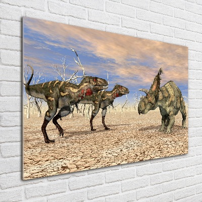 Acrylbild Fotodruck Dinosaurier