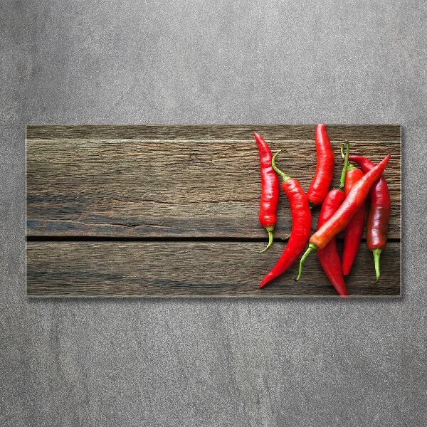 Foto auf Acryl Chilischoten