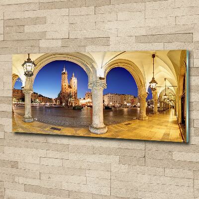 Acrylbild Fotodruck Krakau, Polen