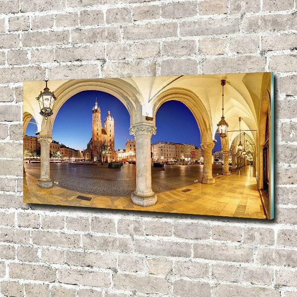 Acrylbild Fotodruck Krakau, Polen