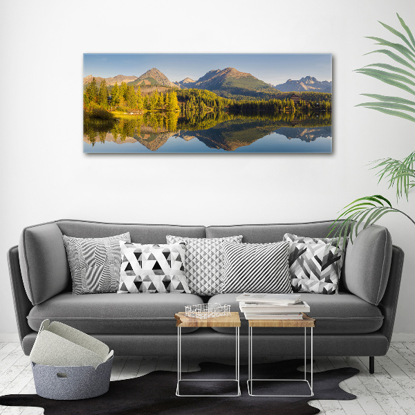 Acrylbild Fotodruck Panorama der Tatra-Berge
