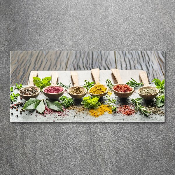 Bild auf Acrylglas Bunte Gewürze