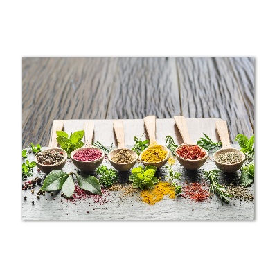 Bild auf Acrylglas Bunte Gewürze
