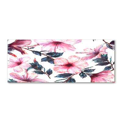 Acrylglas-Druck Hibiskusblüten