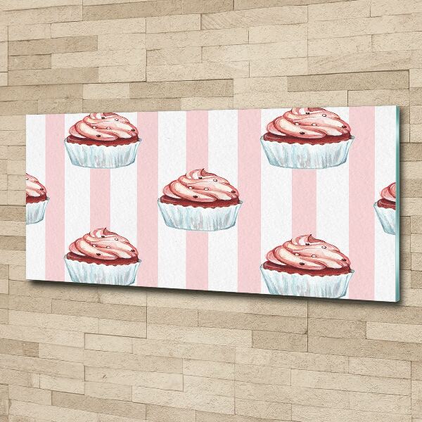 Bild auf Acrylglas Cupcakes